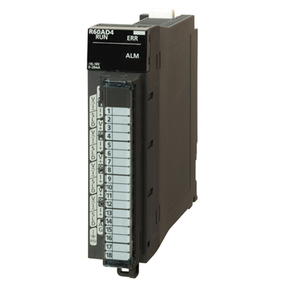 三菱iQ-R模擬量輸入模塊 R60AD4、R60DA4 電壓/電流輸入、4通道